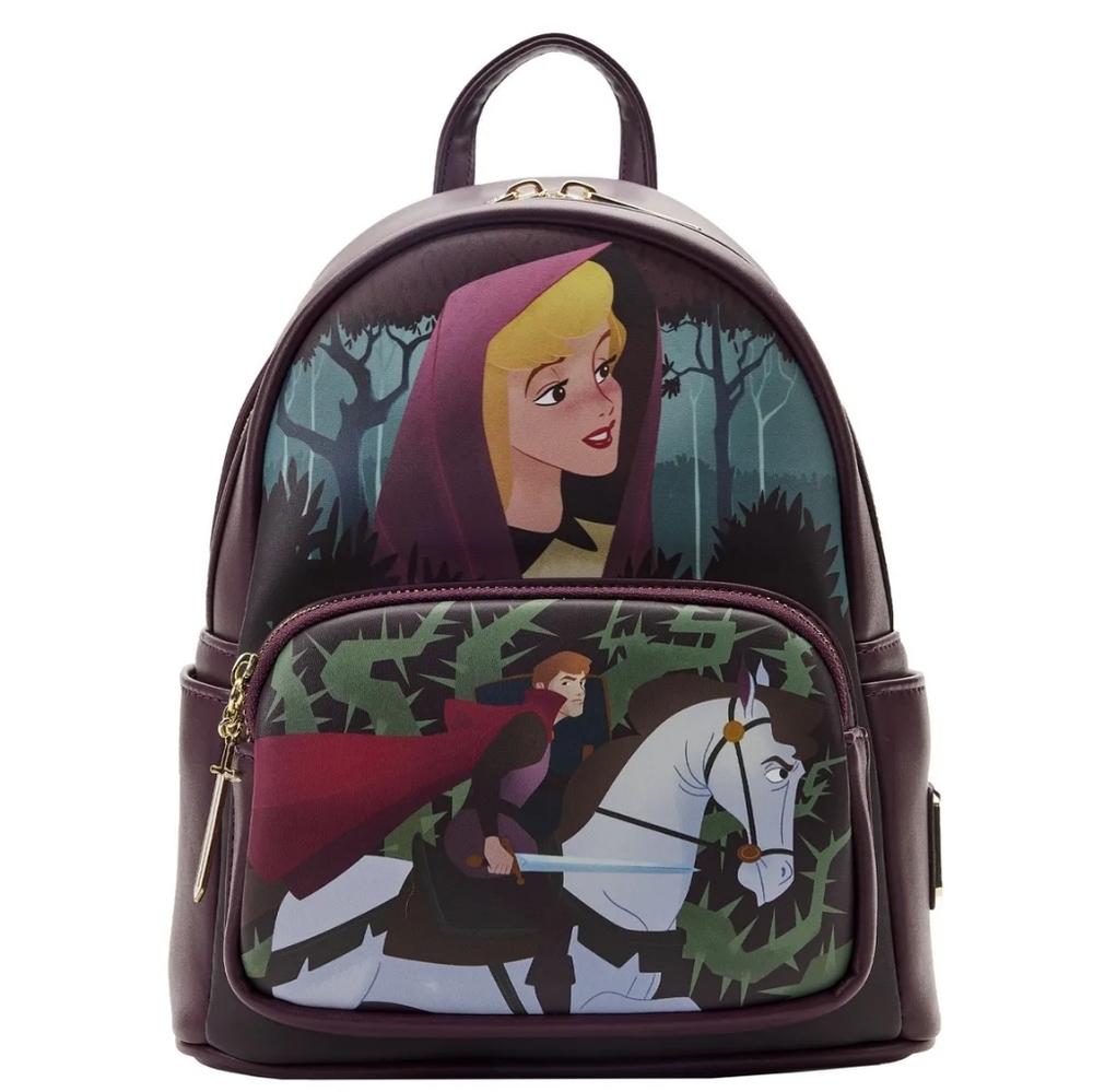Loungefly Disney Parks Classic Sleeping Beauty Aurora Mini Backpack